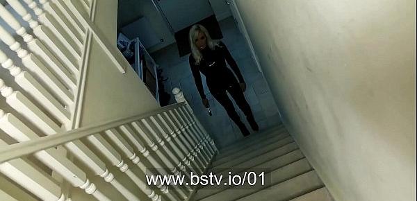  Michelle Thorn latex catsuit fetish fuck session